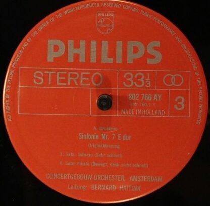 Philips 802 759/60 - Anton Bruckner, Groot Omroepkoor, Concertge - Image 6