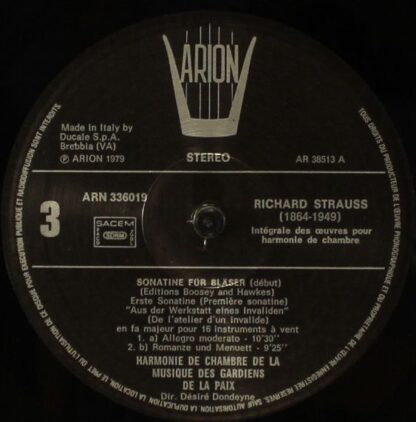 ARION ARN 336019 - Richard Strauss - Intégrale Des Oeuvres Pour - Image 6