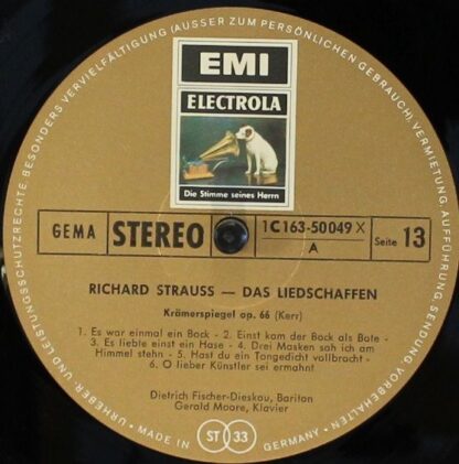 Die Stimme Seines Herrn 1C 163-50043/51 - Richard Strauss, Dietr - Image 14