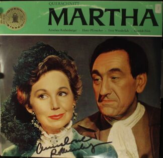 Odeon STO 80 593 - Friedrich von Flotow - Martha (Grosser Quersc