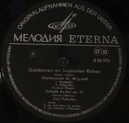 Melodia Eterna 8 26 975-976 - Sviatoslav Richter - Gala-Konzert - Image 7