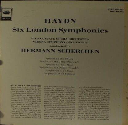 Westminster WM-1002 - Joseph Haydn, Orchester Der Wiener Staatso - Image 3