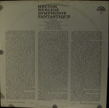 Supraphon SUA ST 50103 - Hector Berlioz, The Czech Philharmonic - Image 2
