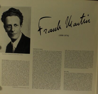 Claves D 8509 - Frank Martin (3), Jean-François Antonioli, Orche - Image 3