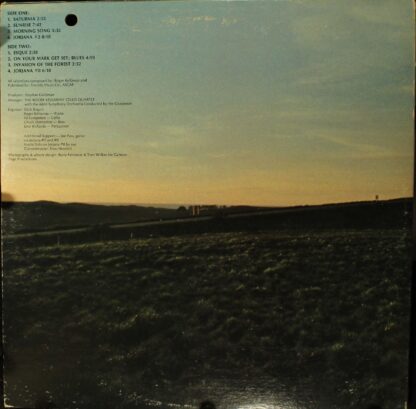 A&M Records SP 3034 - Roger Kellaway - The Roger Kellaway Cello - Image 2