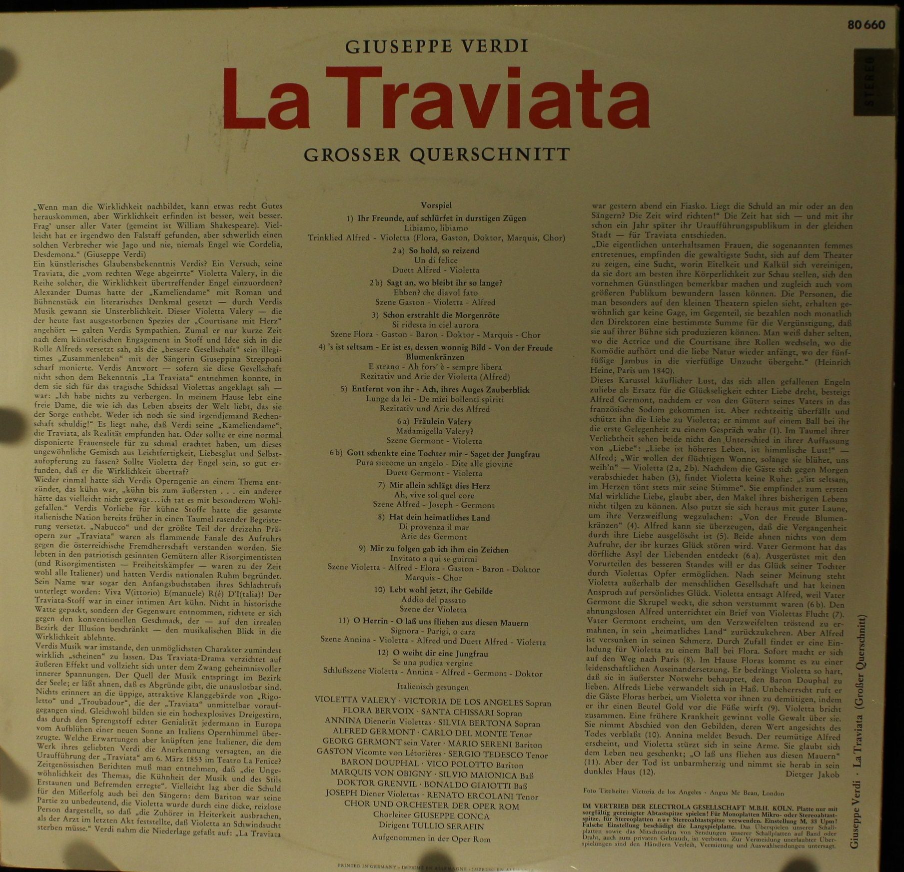 Electrola STE 80660 - Victoria De Los Angeles, Santa Chissari, S - Image 2