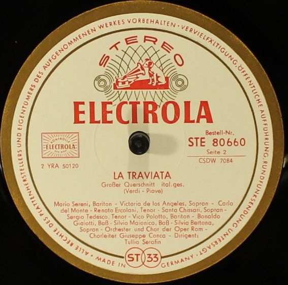 Electrola STE 80660 - Victoria De Los Angeles, Santa Chissari, S - Image 3