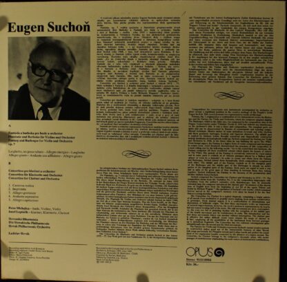 Opus 9110 0986 - Eugen Suchoň - Fantázia A Burleska Pre Husle A - Image 2