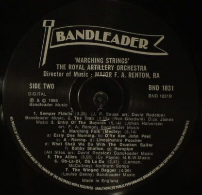 Bandleader BND 1031 - The Royal Artillery Orchestra - Marching S - Image 3