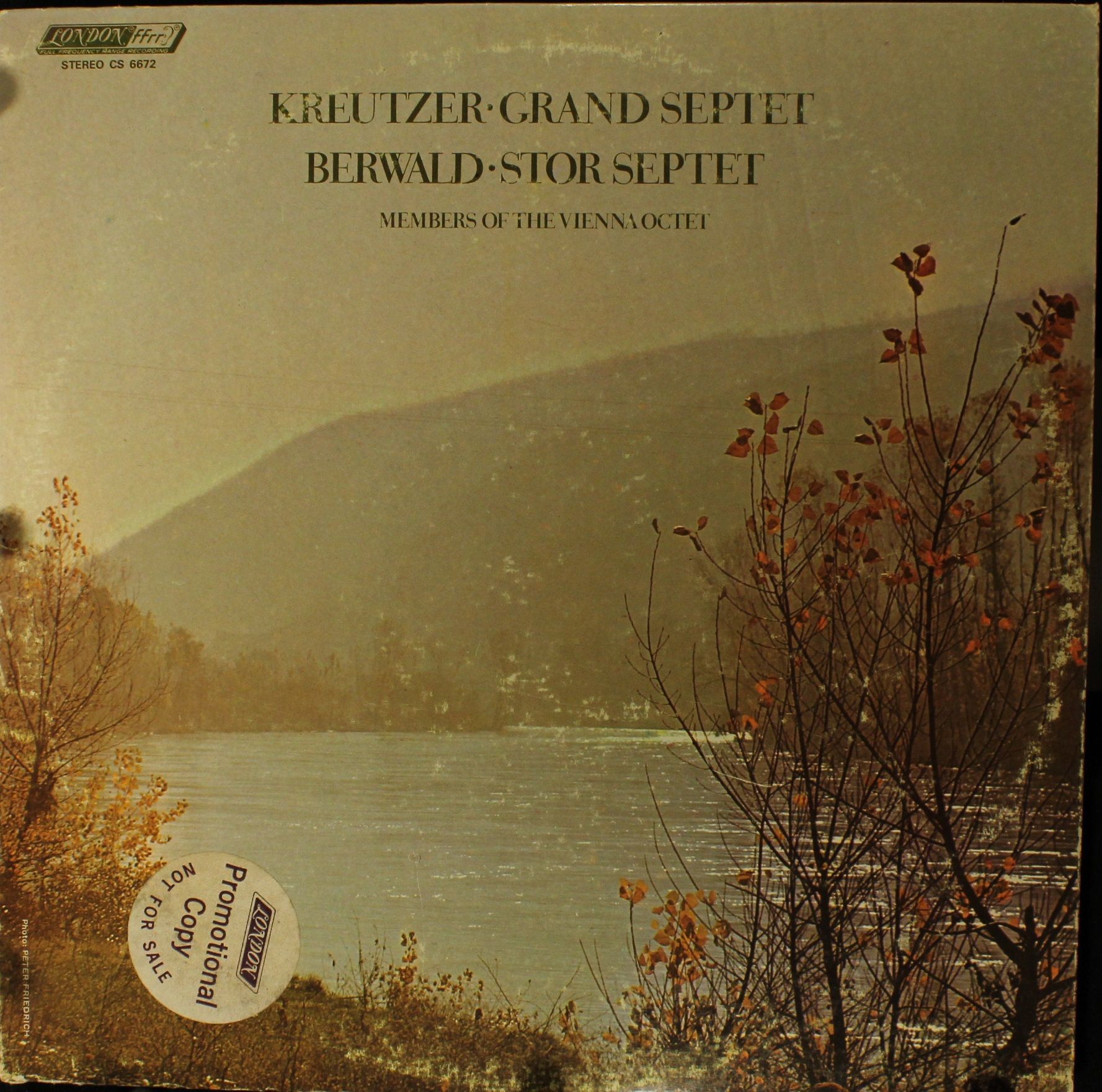 London Records CS 6672 - Konradin Kreutzer, Franz Berwald, Mitgl
