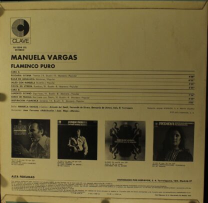 Clave 18-1354 S - Manuela Vargas - Flamenco Puro - Image 2