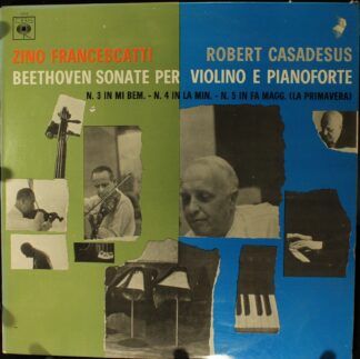 CBS 72113 - Ludwig van Beethoven, Zino Francescatti, Robert Casa