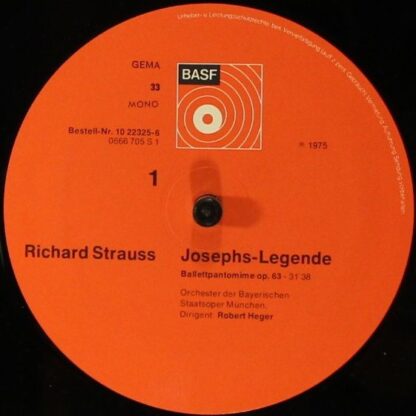 BASF 10 22325-6 - Richard Strauss - Josephs-Legende Ballettpanto - Image 4