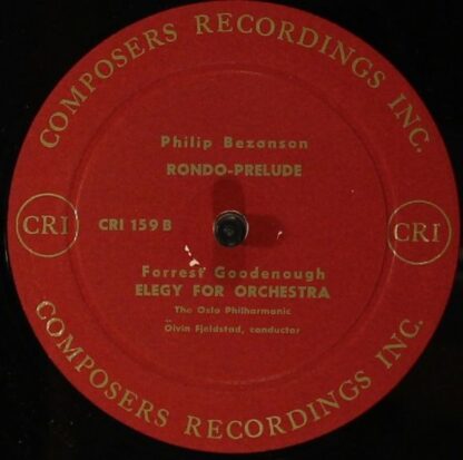 Composers Recordings Inc. CRI 159 - Robert Ward (6), Lester Trim - Image 3