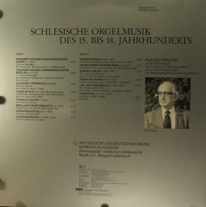 deutsche harmonia mundi Digital HM/IOM 753 D - Rudolf Walter (2) - Image 2
