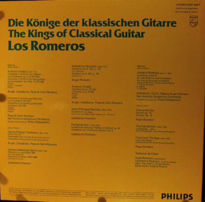 Philips 6747 428 - The Romeros - Die Könige Der Klassischen Gita - Image 2