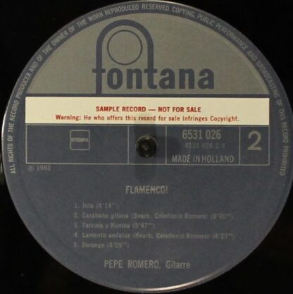 Fontana 6531 026 - Pepe Romero - Flamenco! - Image 4