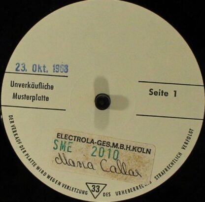 Electrola SME 2010/11 - Maria Callas - Edition 2000 - Image 6