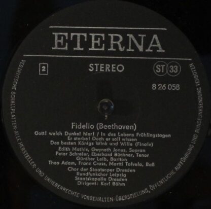 Eterna 8 26 058 - Ludwig van Beethoven, Chor Der Staatsoper Dres - Image 3