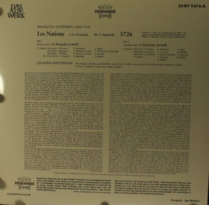 Das Alte Werk SAWT 9475-A Ex - Quadro Amsterdam - Les Nations: I - Image 2