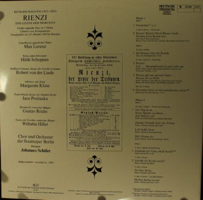ACANTA 23 035 - Richard Wagner, Max Lorenz (2), Hilde Scheppan, - Image 2