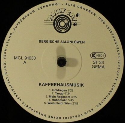 Molly Cat MCL 91030 - Die Bergischen Salonlöwen - Kaffeehausmusi - Image 3