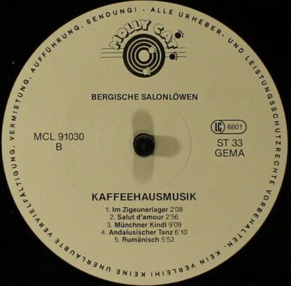 Molly Cat MCL 91030 - Die Bergischen Salonlöwen - Kaffeehausmusi - Image 4