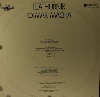 Panton 81 0720—1011 - Ilja Hurník, Otmar Mácha - Klicperian Ouve - Image 2