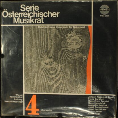 Amadeo AVRS 5020 - Wiener Kammerchor, Hans Gillesberger - Chorwe