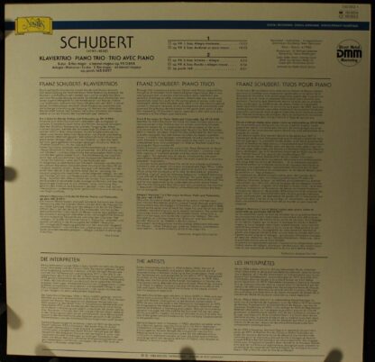 Novalis 150 002/1 - Franz Schubert, Gerhard Oppitz, Dmitry Sitko - Image 2