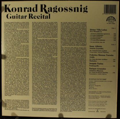 Supraphon 1111 1040 - Konrad Ragossnig, Federico Moreno Torroba, - Image 2