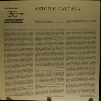 Amadeo AVRS 5060 St - Antonio Caldara - Barocke Kammermusik Auf - Image 5
