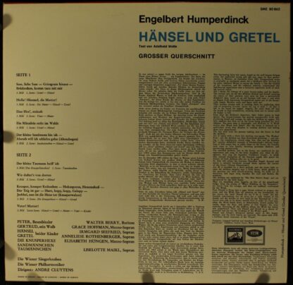 Electrola SME 80 865 - Engelbert Humperdinck (2) - Hänsel Und Gr - Image 2