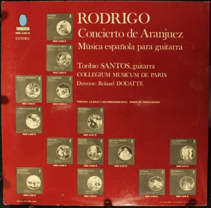 Turquesa MSE 3.001 S - Joaquín Rodrigo, Turibio Santos, Collegiu - Image 2