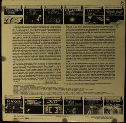 Erato STU 70794 - Claude Debussy, Joaquín Rodrigo, Mario Casteln - Image 2