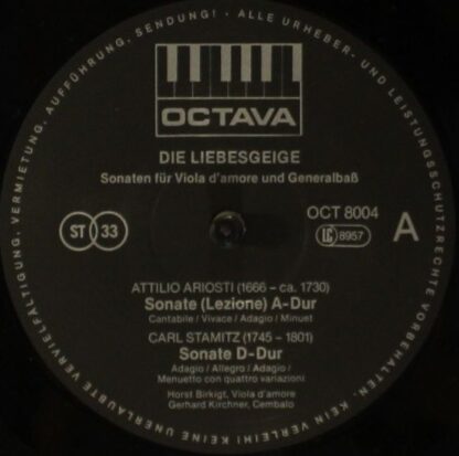 Octava OCT 8004 - Horst Birkigt, Gerhard Kirchner - Die Liebesge - Image 3