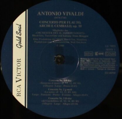 RCA Victor Gold Seal GL 70951 - Antonio Vivaldi, Orchestra Of Th - Image 3
