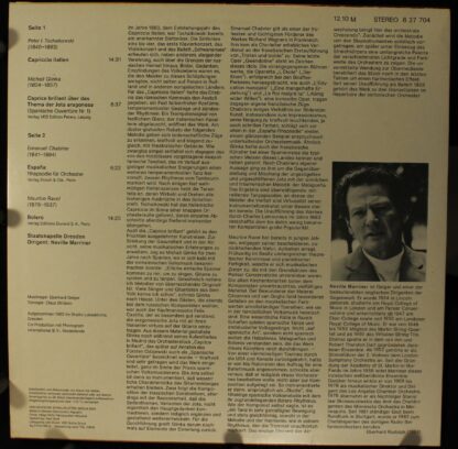 Eterna 8 27 704 - Pyotr Ilyich Tchaikovsky, Mikhail Ivanovich Gl - Image 2