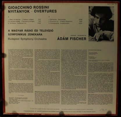 Hungaroton SLPX 11932 - Gioacchino Rossini, Budapest Symphony Or - Image 2