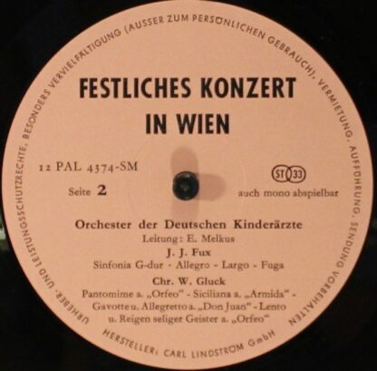 Not On Label 4374-SM - Orchester Der Deutschen Kinderärzte, Edua - Image 4
