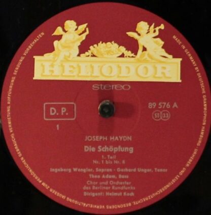 HELIODOR 89 577 - Joseph Haydn, Ingeborg Wenglor, Gerhard Unger, - Image 8