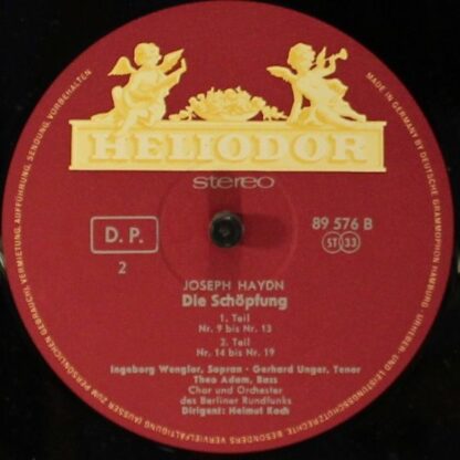HELIODOR 89 577 - Joseph Haydn, Ingeborg Wenglor, Gerhard Unger, - Image 5