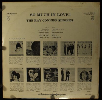 Philips B 47149 L - Ray Conniff And The Singers - So Much In Lov - Image 2