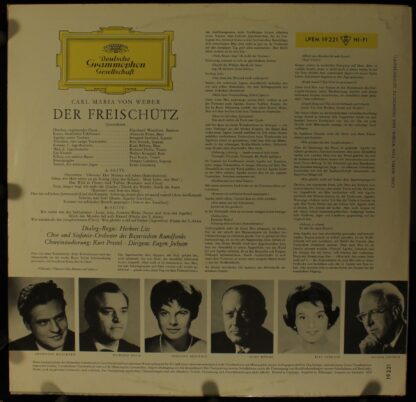 Deutsche Grammophon LPEM 19 221 - Carl Maria von Weber, Irmgard - Image 2