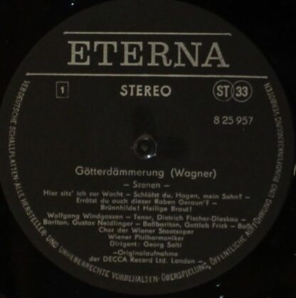 Eterna 8 25 957 - Richard Wagner, Birgit Nilsson, Wolfgang Windg - Image 4