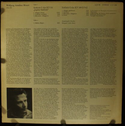 Eterna 8 27 668 - Wolfgang Amadeus Mozart, Staatskapelle Dresden - Image 2
