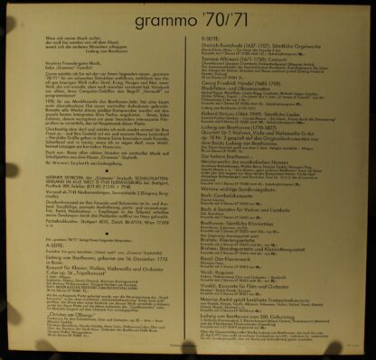 Not On Label . - Various - Grammo '70/ '71 - Image 2