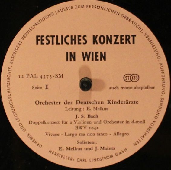 Not On Label 4374-SM - Orchester Der Deutschen Kinderärzte, Edua - Image 4