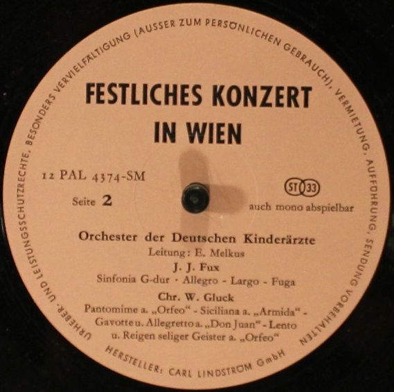 Not On Label 4374-SM - Orchester Der Deutschen Kinderärzte, Edua - Image 3