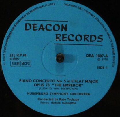Deacon Records DEA 1007 - Ludwig van Beethoven, Nürnberger Symph - Image 3